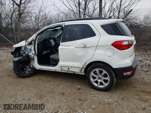 2019 Ford EcoSport SE z VIN MAJ6S3GL2KC283093, wystawiony jako Copart lot #84455354 z przebiegiem Nie podano mil oraz Nie do naprawy • Non repairable. Historia ofert i sprzedaży dostępna na DreamBid. Obrazek 2.