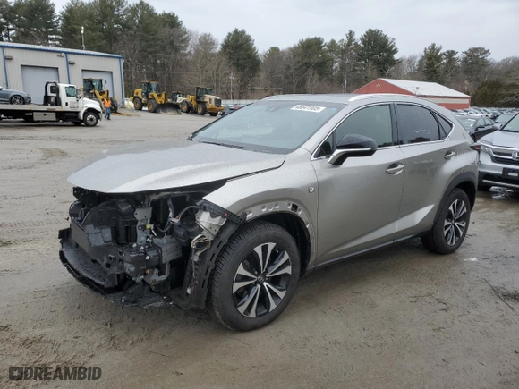 2018 Lexus NX with VIN JTJBARBZXJ2162940, listed as a Copart auction lot 46841905 with 42,808 mi miles and Salvage Title. Bid and sale history available at carsss.com. Image 1.