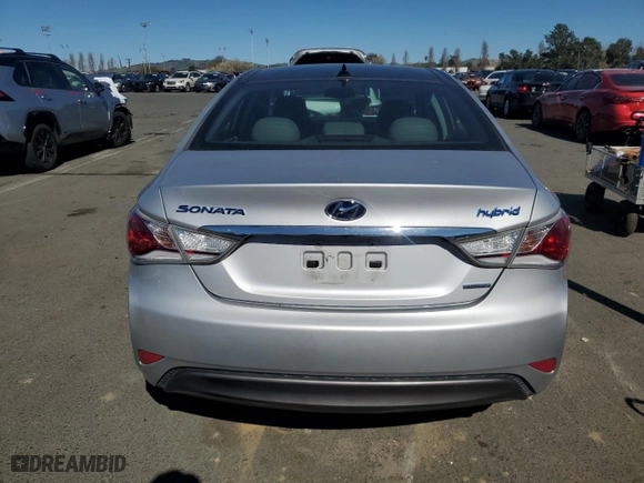 2015 Hyundai Sonata Hybrid Limited with VIN KMHEC4A4XFA051851, listed as a Copart auction lot 48308025 with NaN miles and Clean Title. Bid and sale history available at carsss.com. Image 6.