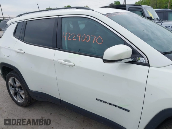 2021 Jeep Compass Limited с VIN 3C4NJDCBXMT515300, выставлен на аукционе IAAI как лот 42290070 с пробегом 110 390 миль миль и . История ставок и продаж доступна на DreamBid. Изображение 14.