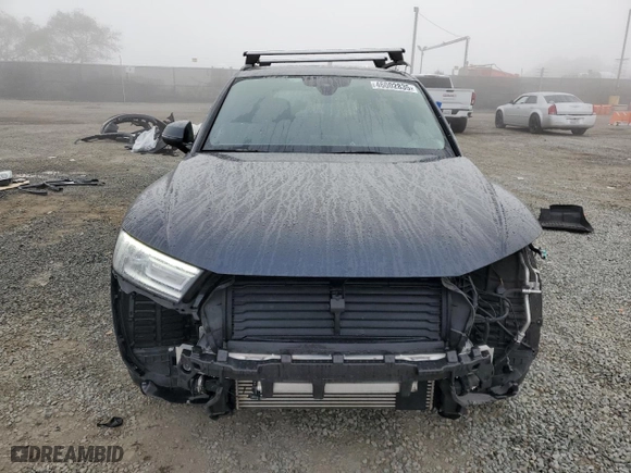 2020 Audi Q5 Premium with VIN WA1ANAFY1L2098550, listed as a Copart auction lot 46002835 with 64,491 mi miles and Salvage Title. Bid and sale history available at carsss.com. Image 5.