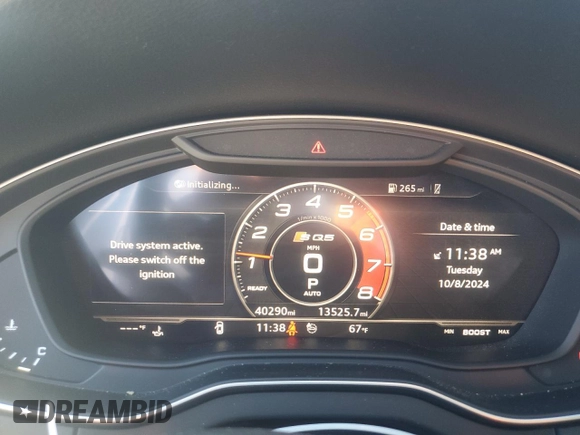 2018 Audi SQ5 Prestige with VIN WA1C4AFY9J2148135, listed as a Copart auction lot 74300274 with 40,290 mi miles and Salvage Title. Bid and sale history available at DreamBid. Image 9.