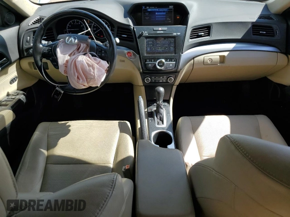 2017 Acura ILX Premium with VIN 19UDE2F7XHA009900, listed as a Copart auction lot 58033015 with 90,641 mi miles and Salvage title. Bid and sale history available at DreamBid. Image 8.