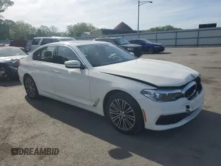 2019 BMW 5 Series 530i xDrive with VIN WBAJA7C50KWW31412, listed as a Copart auction lot 56159605 with 39,947 mi miles and Salvage title. Bid and sale history available at DreamBid. Image 4.