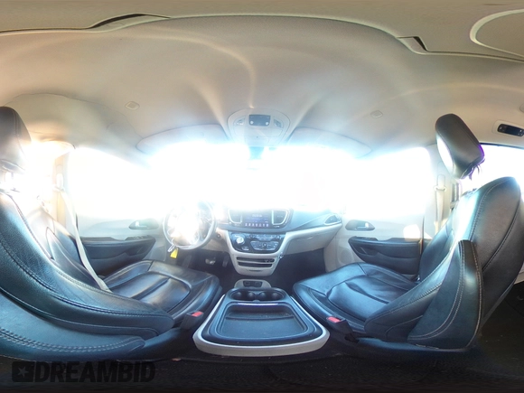 2017 Chrysler Pacifica Touring L with VIN 2C4RC1BG0HR683334, listed as a Copart auction lot 48756915 with 178,239 mi miles and Salvage Title. Bid and sale history available at DreamBid. Image 14.