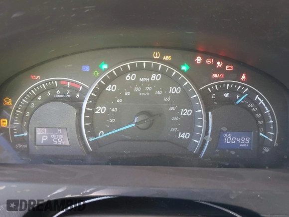 2013 Toyota Camry L with VIN 4T4BF1FK0DR290861, listed as a IAAI auction lot 41592721 with 100,499 mi miles. Bid and sale history available at carsss.com. Image 7.