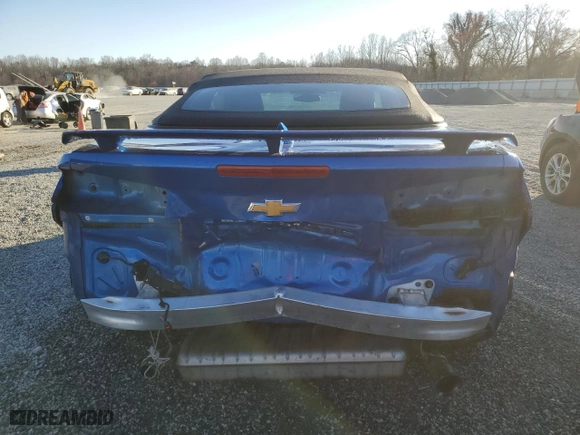 2017 Chevrolet Camaro 2LT with VIN 1G1FD3DS0H0116136, listed as a Copart auction lot 47564095 with 98,706 mi miles and Salvage Title. Bid and sale history available at carsss.com. Image 6.