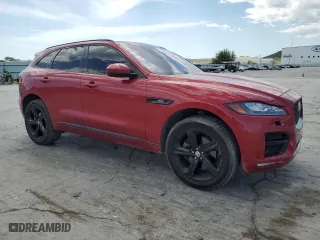 2017 Jaguar F-PACE 35t R-Sport with VIN SADCL2BV8HA892159, listed as a Copart auction lot 54171535 with 94,537 mi miles and Clean Title. Bid and sale history available at carsss.com. Image 4.
