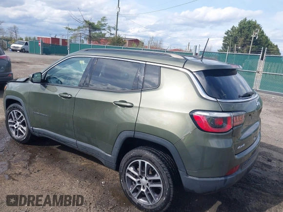 2017 Jeep Compass Latitude with VIN 3C4NJDBB4HT616730, listed as a IAAI auction lot 41916417 with 159,449 mi miles. Bid and sale history available at carsss.com. Image 3.