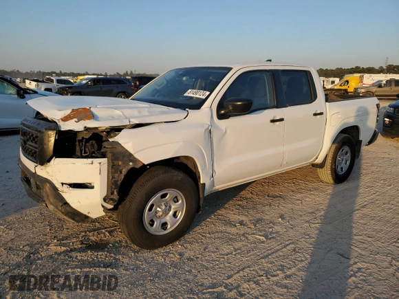 2024 Nissan Frontier S with VIN 1N6ED1EK5RN619667, listed as a Copart auction lot 81490124 with 1,422 mi miles and Salvage title. Bid and sale history available at DreamBid. Image 1.