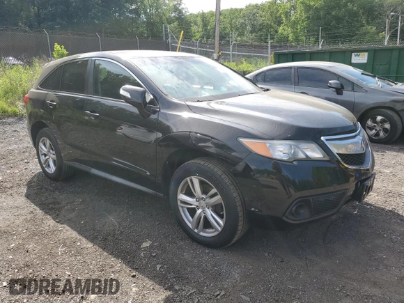 2013 Acura RDX with VIN 5J8TB4H31DL024097, listed as a Copart auction lot 57666335 with 125,038 mi miles and Salvage title. Bid and sale history available at DreamBid. Image 4.