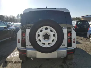 2023 Land Rover Defender S with VIN SALEJ6EX6P2147281, listed as a Copart auction lot 84217414 with 27,758 mi miles and Salvage title. Bid and sale history available at DreamBid. Image 6.