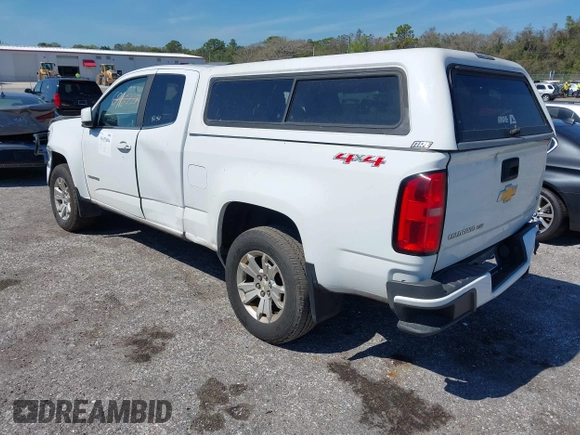 2019 Chevrolet Colorado 4WD LT with VIN 1GCHTCEN4K1175283, listed as a IAAI auction lot 41652804 with 411,521 mi miles. Bid and sale history available at carsss.com. Image 3.