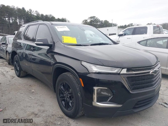 2022 Chevrolet Traverse LT Cloth with VIN 1GNERGKWXNJ184930, listed as a IAAI auction lot 41386953 with 47,913 mi miles. Bid and sale history available at carsss.com. Image 1.