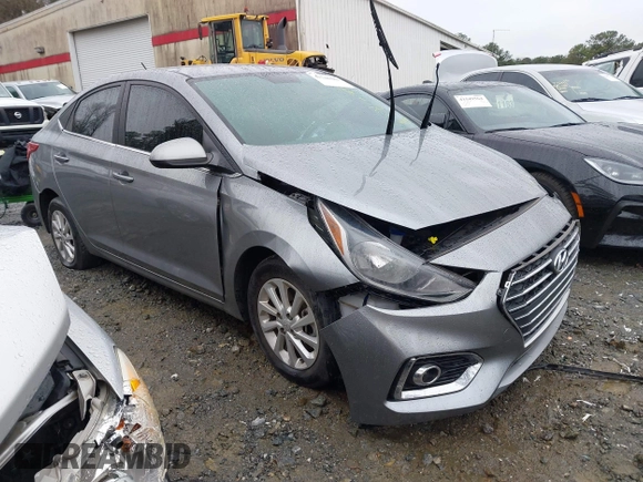 2021 Hyundai Accent SE with VIN 3KPC24A62ME144938, listed as a IAAI auction lot 41548682 with 50,967 mi miles. Bid and sale history available at carsss.com. Image 13.
