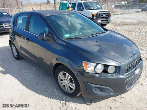 2014 Chevrolet Sonic LT with VIN 1G1JC6SH3E4202115, listed as a IAAI auction lot 41893680 with 171,778 mi miles. Bid and sale history available at carsss.com. Image 1.