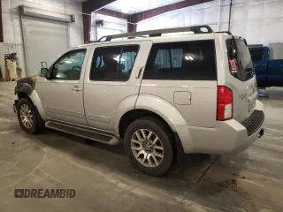2010 Nissan Pathfinder LE with VIN 5N1AR1NB2AC612478, listed as a Copart auction lot 61053515 with Not provided miles and Non repairable. Bid and sale history available at DreamBid. Image 2.