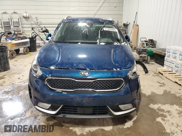 2018 Kia Niro Touring with VIN KNDCE3LC9J5148366, listed as a Copart auction lot 41485985 with 0 mi miles and Salvage Title. Bid and sale history available at carsss.com. Image 5.