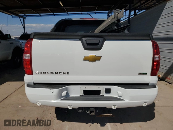 2012 Chevrolet Avalanche LT with VIN 3GNMCFE02CG149456, listed as a Copart auction lot 75255234 with 156,328 mi miles and Salvage Title. Bid and sale history available at carsss.com. Image 6.