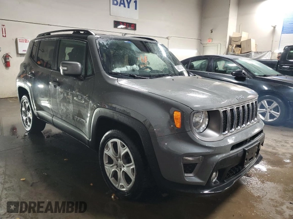 2020 Jeep Renegade Limited with VIN ZACNJBD17LPL95002, listed as a Copart auction lot 48807355 with 35,226 mi miles and Salvage title. Bid and sale history available at DreamBid. Image 4.