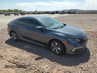 2021 Honda Civic Sedan LX with VIN 2HGFC2F67MH554695, listed as a Copart auction lot 54477915 with 45,257 mi miles and Salvage Title. Bid and sale history available at carsss.com. Image 4.