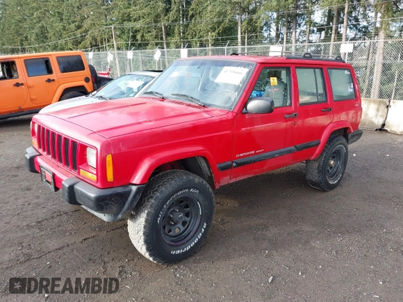1999 Jeep Cherokee Sport with VIN 1J4FF68S4XL561239, listed as a IAAI auction lot 41793666 with 135,954 mi miles and . Bid and sale history available at DreamBid. Image 2.