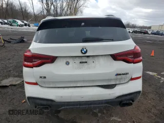 2019 BMW X3 M40i with VIN 5UXTS3C59K0Z03846, listed as a Copart auction lot 45012455 with 63,306 mi miles and Salvage Title. Bid and sale history available at DreamBid. Image 6.