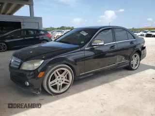 2008 Mercedes-Benz C 300 Sport with VIN WDDGF54X78R025993, listed as a Copart auction lot 63052775 with 248,113 mi miles and Salvage title. Bid and sale history available at DreamBid. Image 1.