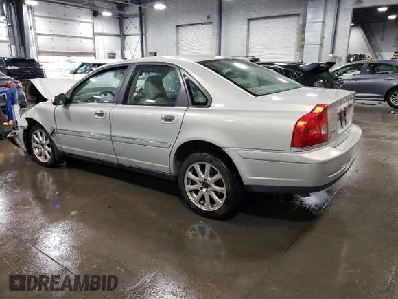 2004 Volvo S80 with VIN YV1TH59H241349926, listed as a Copart auction lot 77653344 with 0 mi miles and Non Repairable. Bid and sale history available at carsss.com. Image 2.