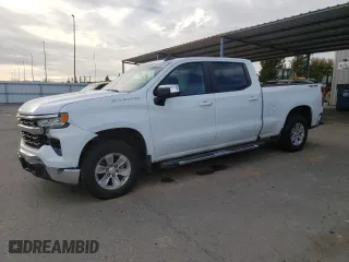 2023 Chevrolet Silverado 1500 LT with VIN 3GCUDDED0PG345351, listed as a Copart auction lot 47792515 with 42,411 mi miles and Salvage Title. Bid and sale history available at carsss.com. Image 1.