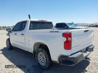 2021 Chevrolet Silverado 1500 Work Truck with VIN 1GCRYAEF4MZ324783, listed as a IAAI auction lot 41958507 with 122,426 mi miles and . Bid and sale history available at DreamBid. Image 13.