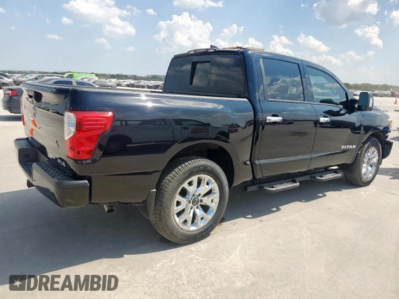 2024 Nissan Titan Pro-4X with VIN 1N6AA1ED3RN109827, listed as a Copart auction lot 50633225 with 4,076 mi miles and Salvage title. Bid and sale history available at DreamBid. Image 3.