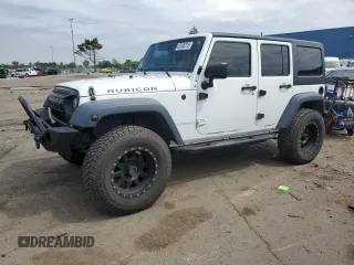2017 Jeep Wrangler Unlimited Rubicon Recon with VIN 1C4BJWFG5HL511601, listed as a Copart auction lot 62656715 with 86,465 mi miles and Salvage title. Bid and sale history available at DreamBid. Image 1.