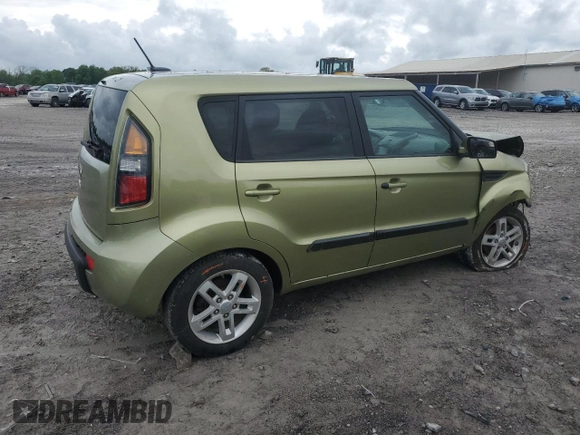 2011 Kia Soul + with VIN KNDJT2A24B7209744, listed as a Copart auction lot 53837615 with 195,720 mi miles and Salvage Title. Bid and sale history available at carsss.com. Image 3.