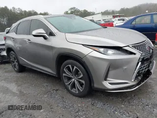 2021 Lexus RX with VIN 2T2HZMAA0MC191675, listed as a IAAI auction lot 41565196 with 67,490 mi miles. Bid and sale history available at carsss.com. Image 1.