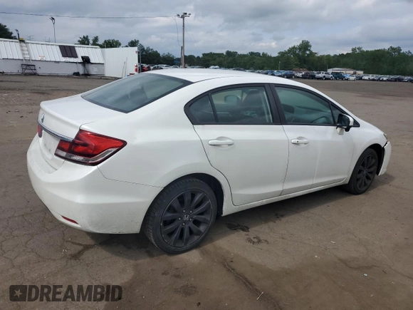 2015 Honda Civic EX-L z VIN 19XFB2F96FE228512, wystawiony jako Copart lot #59055235 z przebiegiem 94 397 mil mil oraz Szkoda całkowita • Salvage title. Historia ofert i sprzedaży dostępna na DreamBid. Obrazek 3.