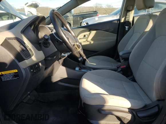 2017 Kia Rio EX with VIN KNADN4A32H6072178, listed as a Copart auction lot 88230125 with 87,529 mi miles and Salvage Title. Bid and sale history available at carsss.com. Image 7.