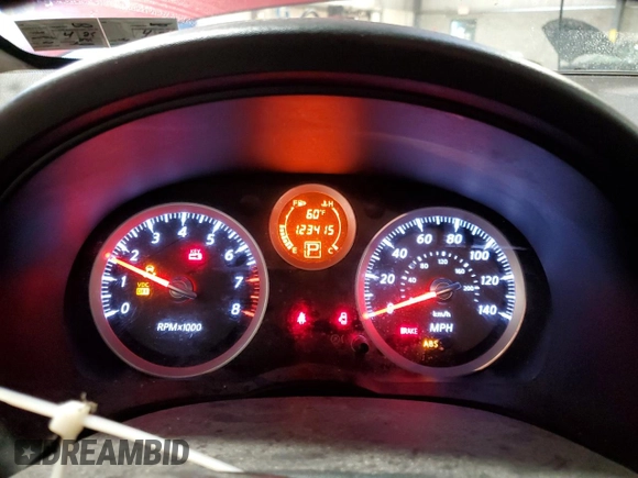 2011 Nissan Sentra SR with VIN 3N1AB6AP7BL614761, listed as a Copart auction lot 58349425 with 123,415 mi miles and Salvage title. Bid and sale history available at DreamBid. Image 9.