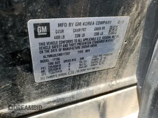 2022 Chevrolet TrailBlazer RS with VIN KL79MUSL5NB117897, listed as a Copart auction lot 51326855 with 42,125 mi miles and Salvage Title. Bid and sale history available at DreamBid. Image 14.