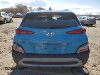2022 Hyundai Kona SEL with VIN KM8K62AB0NU796196, listed as a Copart auction lot 50367305 with 63,398 mi miles and Salvage Title. Bid and sale history available at DreamBid. Image 6.