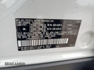 2024 Subaru Solterra Premium z VIN JTMABABA4RA063314, wystawiony jako Copart lot #59511835 z przebiegiem 871 mil mil oraz Szkoda całkowita • Salvage title. Historia ofert i sprzedaży dostępna na DreamBid. Obrazek 13.