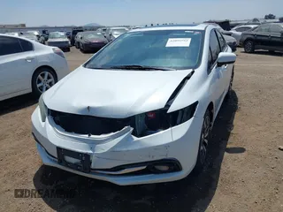 2014 Honda Civic Sedan EX-L with VIN 19XFB2F9XEE207189, listed as a IAAI auction lot 42095593 with 149,673 mi miles. Bid and sale history available at carsss.com. Image 6.