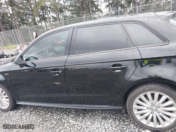 2016 Audi A3 e-tron Premium with VIN WAUUPBFF9GA077682, listed as a IAAI auction lot 41925782 with 58,826 mi miles. Bid and sale history available at carsss.com. Image 14.