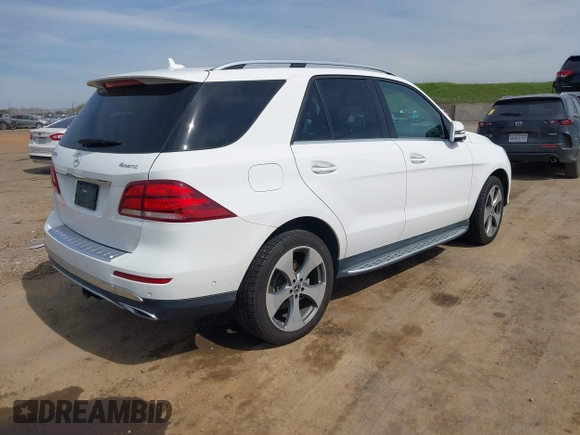 2017 Mercedes-Benz GLE 350 with VIN 4JGDA5HB9HA974014, listed as a IAAI auction lot 41759534 with 91,833 mi miles and . Bid and sale history available at DreamBid. Image 4.