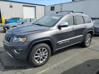 2016 Jeep Grand Cherokee Limited with VIN 1C4RJFBG3GC312873, listed as a Copart auction lot 56943705 with 134,633 mi miles and Salvage title. Bid and sale history available at DreamBid. Image 1.