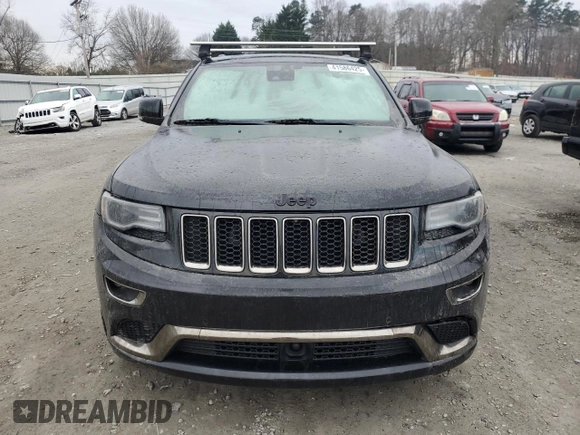 2016 Jeep Grand Cherokee High Altitude with VIN 1C4RJFCG5GC438344, listed as a Copart auction lot 41586425 with 147,861 mi miles and Salvage Title. Bid and sale history available at carsss.com. Image 5.