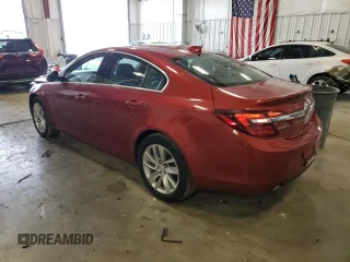 2015 Buick Regal Premium I with VIN 2G4GN5EX2F9107516, listed as a Copart auction lot 53291485 with 48,969 mi miles and Clean Title. Bid and sale history available at carsss.com. Image 2.