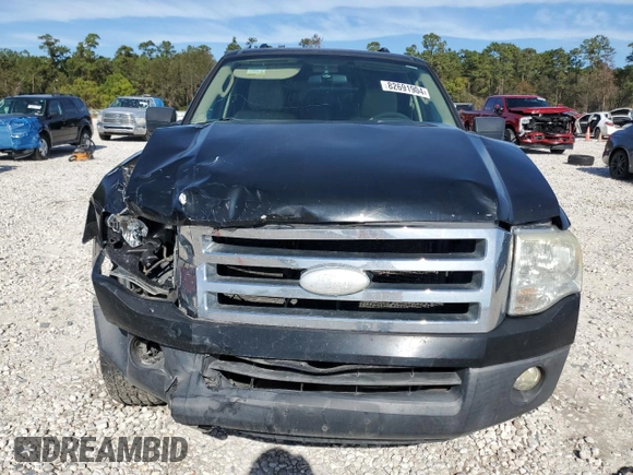 2007 Ford Expedition EL XLT with VIN 1FMFK15507LA16752, listed as a Copart auction lot 82691904 with 121,370 mi miles and Salvage Title. Bid and sale history available at carsss.com. Image 5.