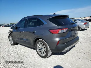 2021 Ford Escape Titanium Hybrid with VIN 1FMCU0DZ2MUB03683, listed as a Copart auction lot 42743175 with 49,095 mi miles and Salvage title. Bid and sale history available at DreamBid. Image 2.