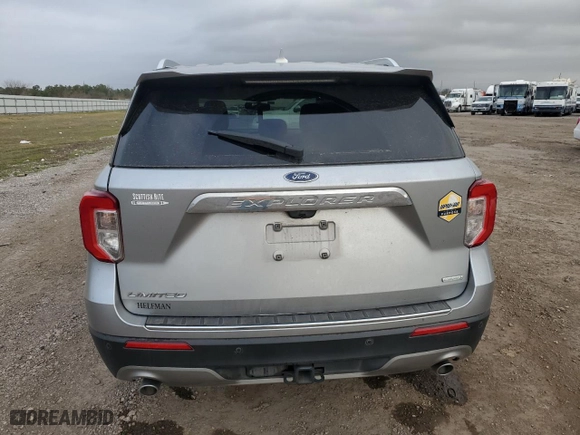 2020 Ford Explorer Limited with VIN 1FMSK7FH8LGB51314, listed as a Copart auction lot 47260095 with 81,618 mi miles and Salvage Title. Bid and sale history available at carsss.com. Image 6.